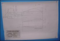 TERRAHAWKSOriginal Pencil Drawn Blueprint (C)