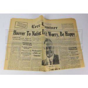 EERIE INDIANAHoover To Nation Headline Newspaper