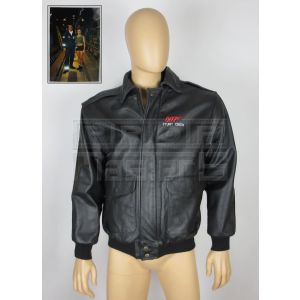 JAMES BOND THE WORLD IS NOT ENOUGHStunt Crew Leather Jacket